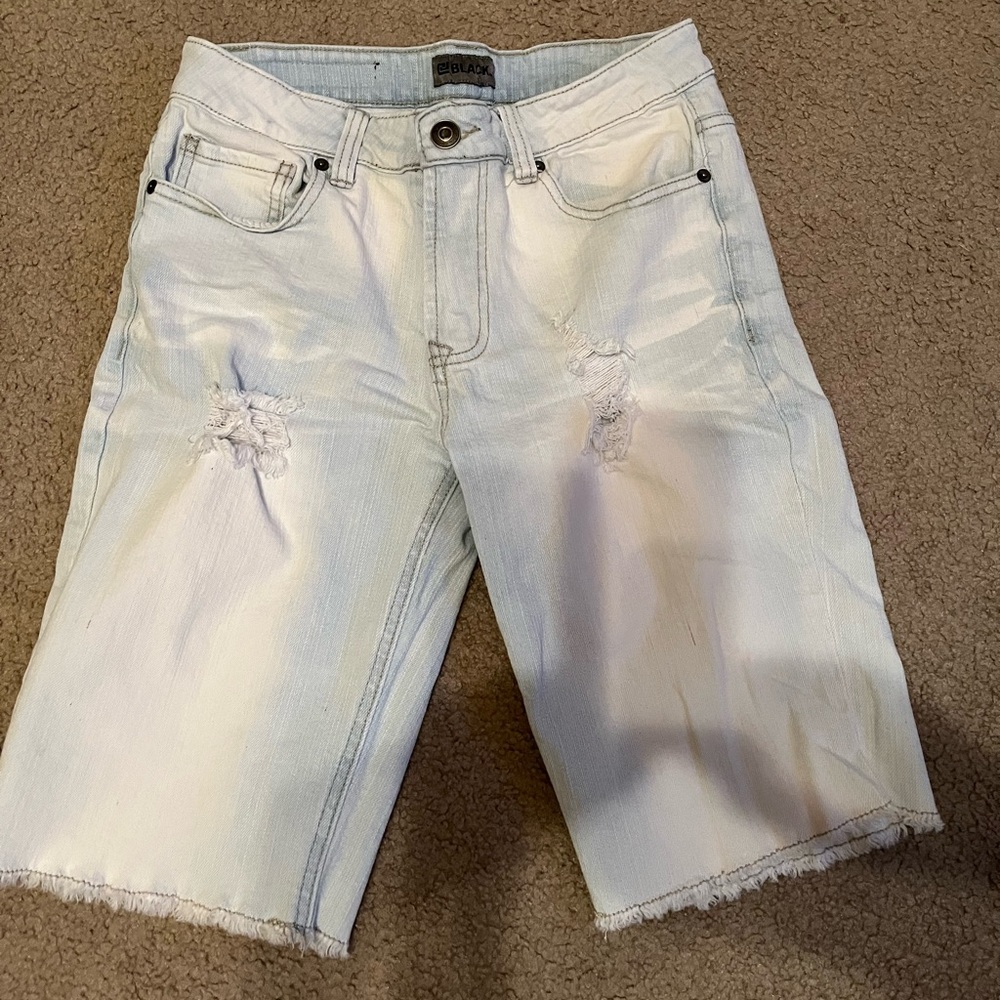 Rue 21 black jean shorts